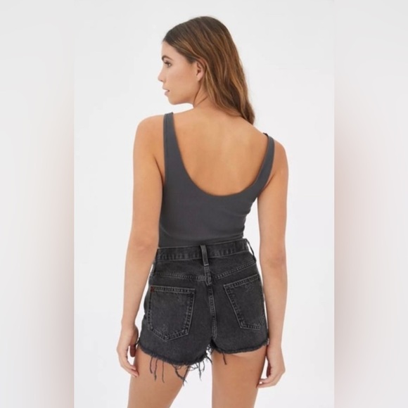 Urban Outfitters (BDG) Black High-Rise Shorts - Picture 7 of 8